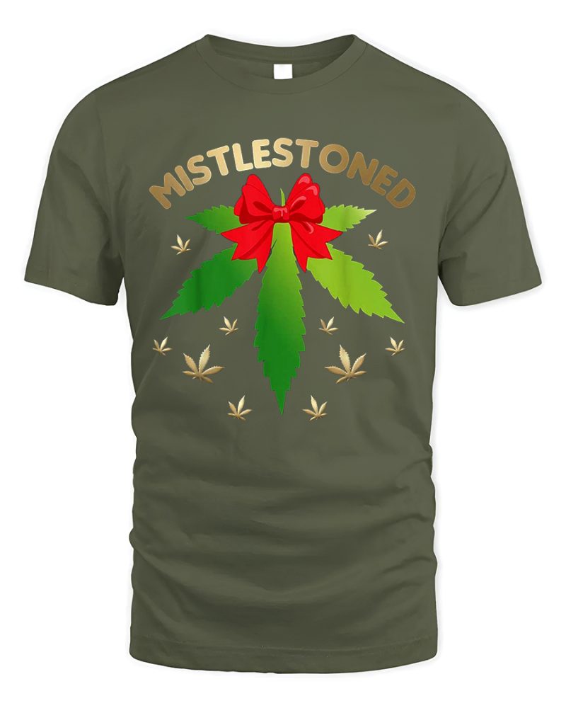 Artistic t-shirt designs Mistlestone color Military Green